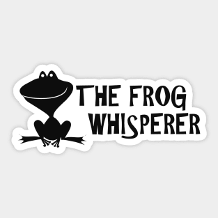 Frog - The frog whisperer Sticker